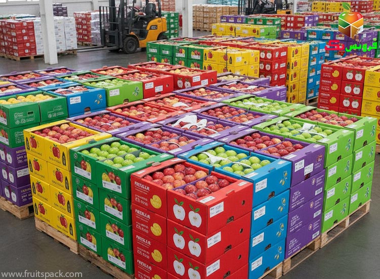 کارتن بسته بندی سیب: راهنمای جامع برای حفظ کیفیت و افزایش فروش