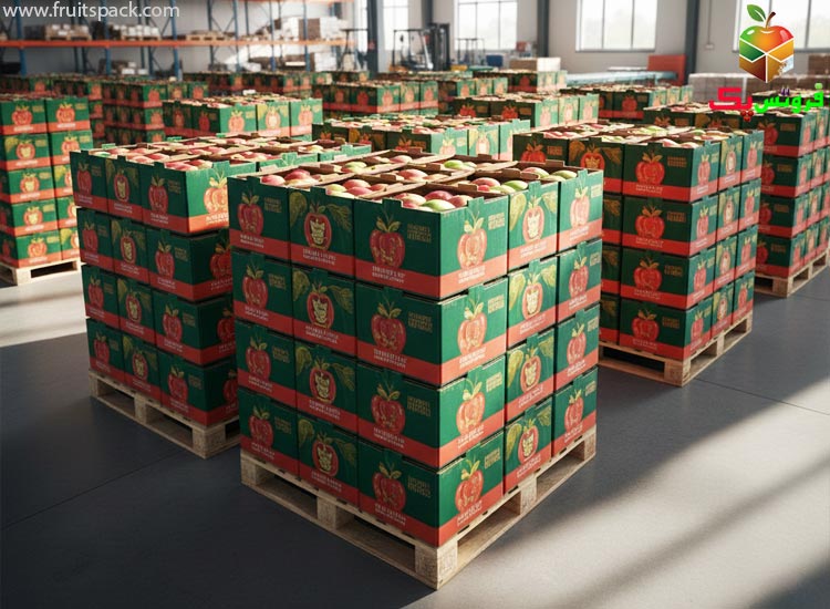 کارتن سیب صادراتی: استانداردهای جهانی و نکات کلیدی
